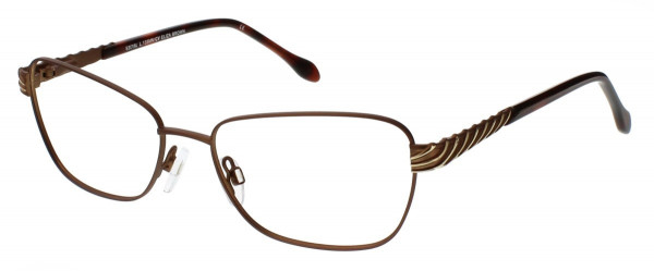 ClearVision ELIZA Eyeglasses, Brown