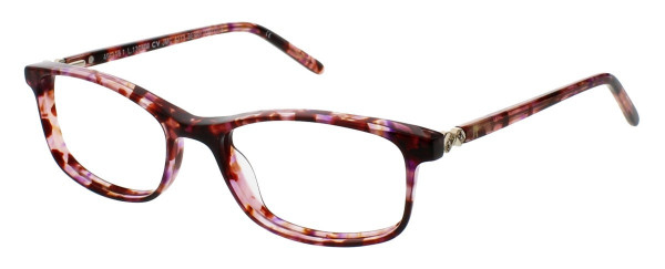 Jessica McClintock JMC 4313 Eyeglasses, Berry Tortoise