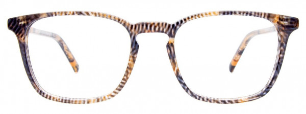 EasyClip EC530 Eyeglasses, 010 - Brown & Grey Marbled