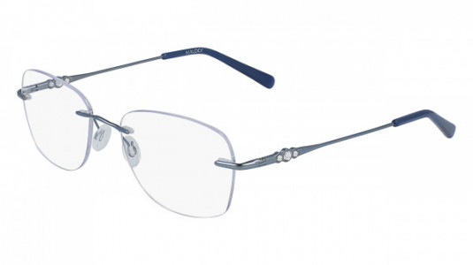 Airlock AIRLOCK EMBRACE CHASSIS Eyeglasses, (465) SILVER BLUE