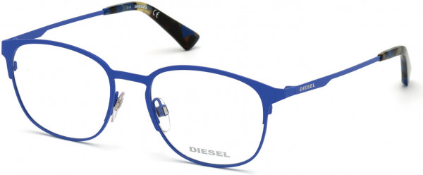 Diesel DL5348 Eyeglasses, 091 - Matte Blue
