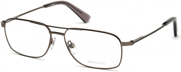 Diesel DL5353 Eyeglasses, 002 - Matte Black