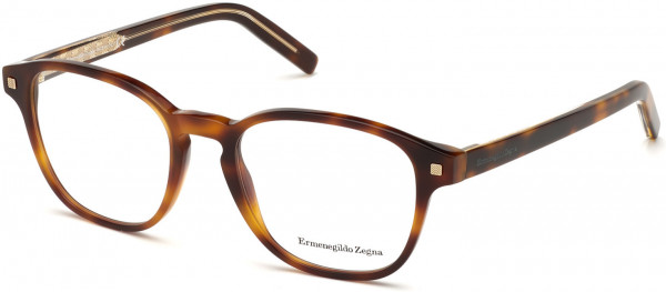 Ermenegildo Zegna EZ5169 Eyeglasses, 052 - Shiny Classic Havana, Shiny Havana & Crystral