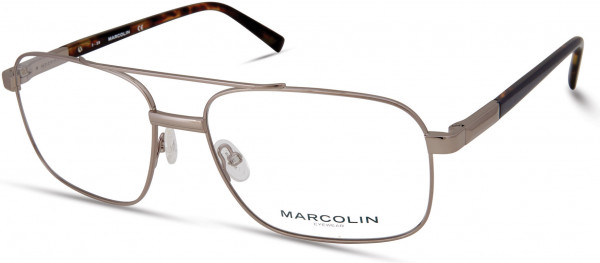 Marcolin MA3022 Eyeglasses, 008 - Shiny Gunmetal