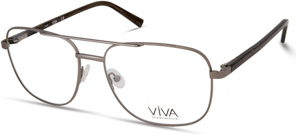 Viva VV4042 Eyeglasses, 008 - Shiny Gunmetal