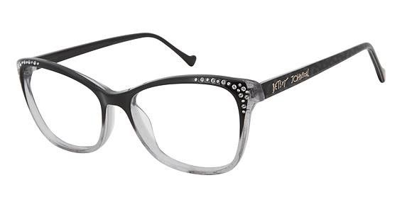 Betsey Johnson TRILLIONAIRE Eyeglasses, BLACK