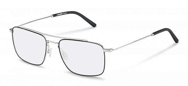 Rodenstock R2630 Eyeglasses, C dark blue, silver