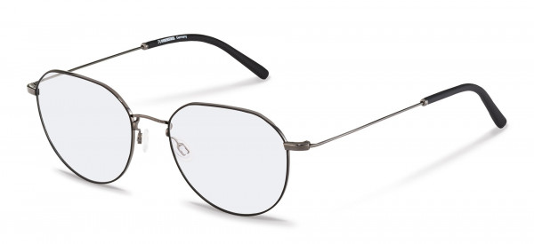 Rodenstock R2632 Eyeglasses, C black, dark gunmetal