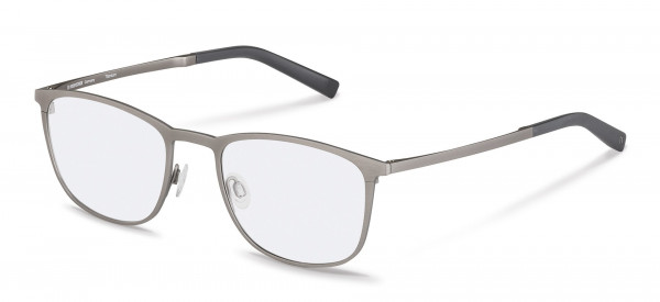 Rodenstock R7103 Eyeglasses, C silver, dark grey