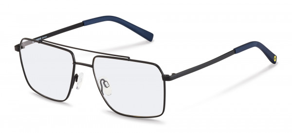 Rodenstock RR218 Eyeglasses, C black, dark blue