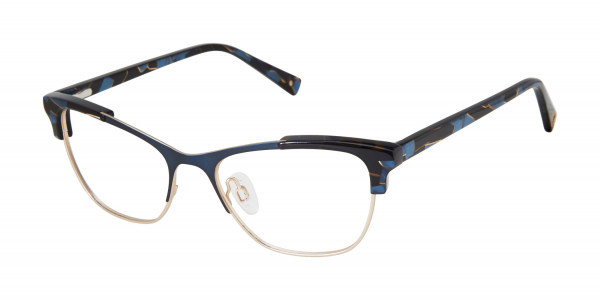 Brendel 922065 Eyeglasses, Navy/Gold - 72 (NAV)