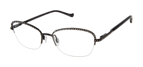 Tura TE264 Eyeglasses, Black (BLK)