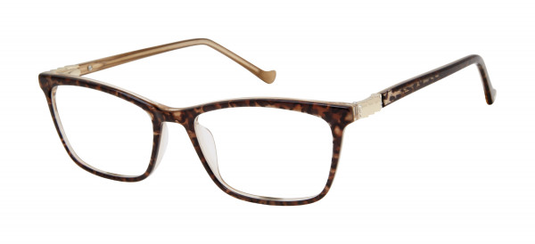 Tura R579 Eyeglasses, Brown Leopard (BRN)
