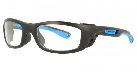 Liberty Sport Rally Sunglasses, 273 Matte Black/Cyan (Ultimate Driver - Amber with Silver Flash Mirror)