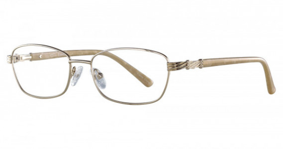 CAC Optical Brenda Eyeglasses, GOLD Gold