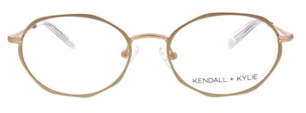KENDALL + KYLIE Alana Eyeglasses, Light Gold