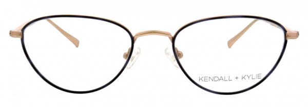 KENDALL + KYLIE Kali Eyeglasses, Navy Tortoise