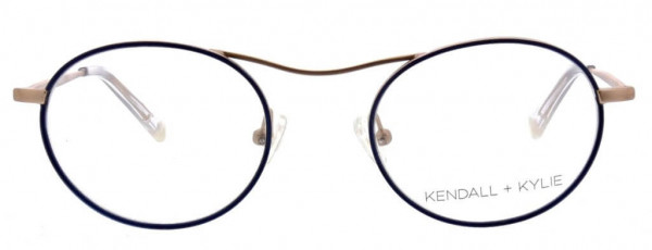 KENDALL + KYLIE Kennedy Eyeglasses, Navy Tortoise