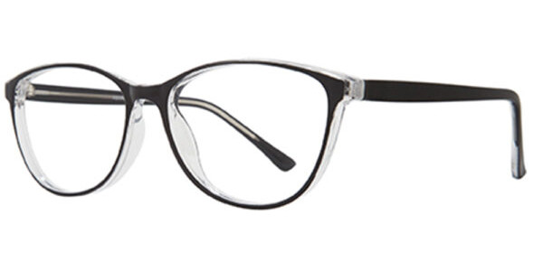 Equinox EQ321 Eyeglasses, Black-Crystal