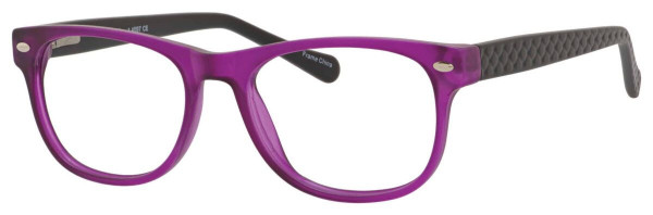 Enhance EN4097 Eyeglasses, Matte Purple Black