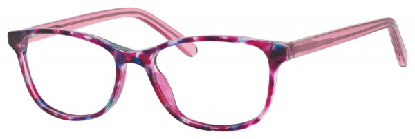Enhance EN4100 Eyeglasses, Pink Blue Marble