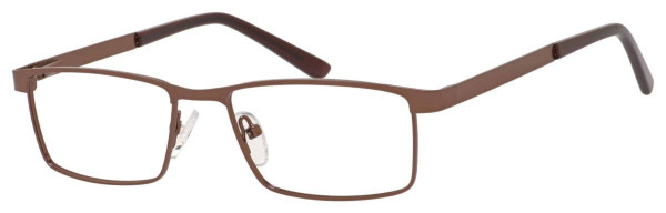 Enhance EN4124 Eyeglasses, Matte Brown