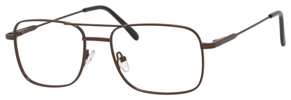 Enhance EN4128 Eyeglasses, Satin Brown