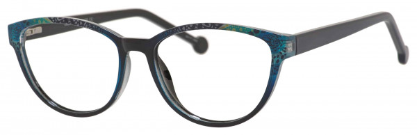 Enhance EN4135 Eyeglasses, Blue/Marble
