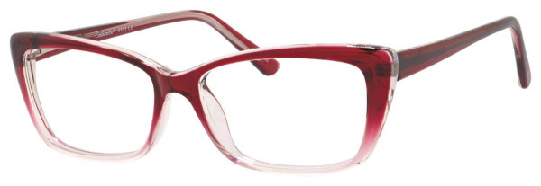 Enhance EN4151 Eyeglasses, Burgundy Fade