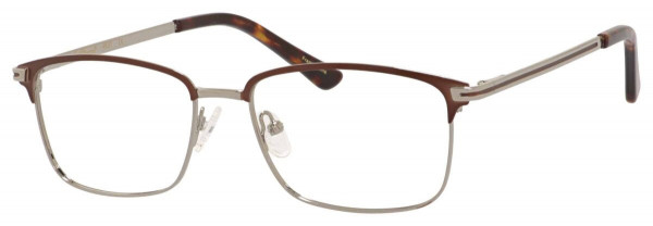 Ernest Hemingway H4837 Eyeglasses, Brown/Silver