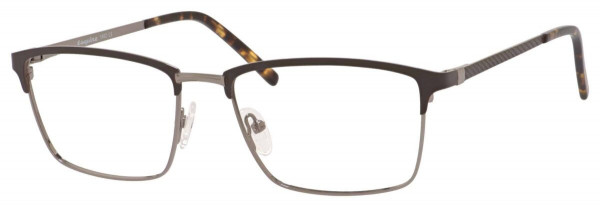 Esquire EQ1562 Eyeglasses, Satin Brown/Silver