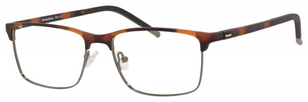 Esquire EQ1568 Eyeglasses, Matte Tortoise/Gunmetal