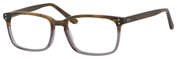 Esquire EQ1572 Eyeglasses, Brown/Grey Fade