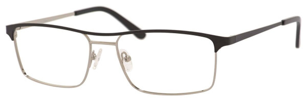 Esquire EQ1586 Eyeglasses, Black/Silver