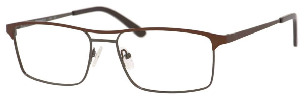 Esquire EQ1586 Eyeglasses, Brown/Gunmetal