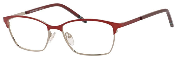 Marie Claire MC6267 Eyeglasses, Matte Red/Silver