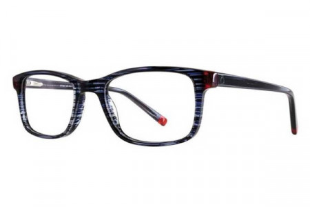 Float Milan KP-261 Eyeglasses, Black/Red