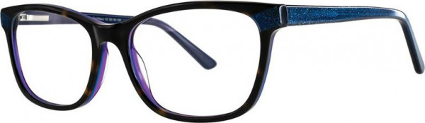 Cosmopolitan Chelsea Eyeglasses, Tort/Navy