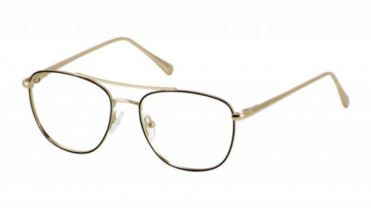 Perry Ellis PE 426 Eyeglasses, 1-GOLD/BLACK