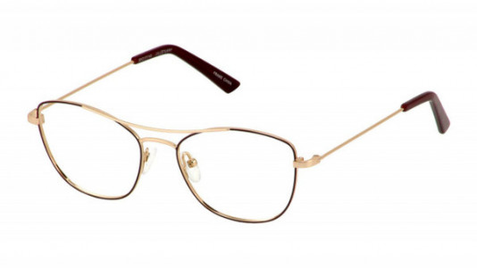 Jill Stuart JS 395 Eyeglasses, 2-BURG.ROSE GOLD