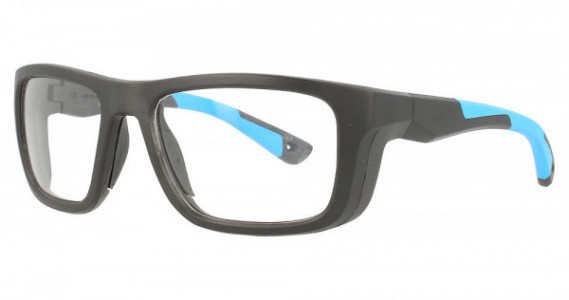 Hilco OnGuard US120S Safety Eyewear, Black/Blue