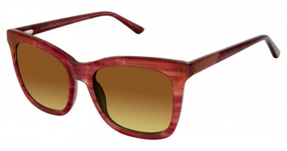 Ann Taylor ATP909 Sunglasses, C03 ROSE HORN (ROSE BROWN GRADIENT)