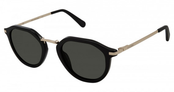 Sperry Top-Sider GALWAY Sunglasses, C01 BLACK/GOLD (G-15)