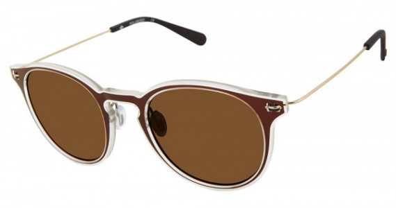Sperry Top-Sider HAVEN Sunglasses, C02 DARK BROWN (DARK BROWN)