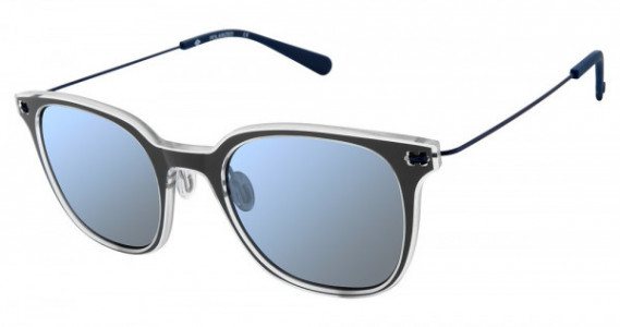 Sperry Top-Sider SEATONS Sunglasses, C02 DARK GREY (SILVER FLASH)