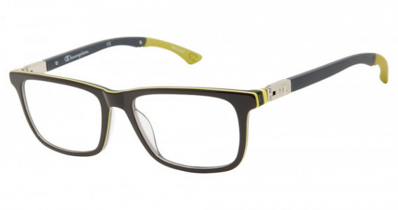 Champion GOODLUCK Eyeglasses, C02 GREY/LIME