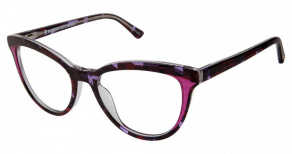Glamour Editor's Pick GL1023 Eyeglasses, C03 FUCHSIA