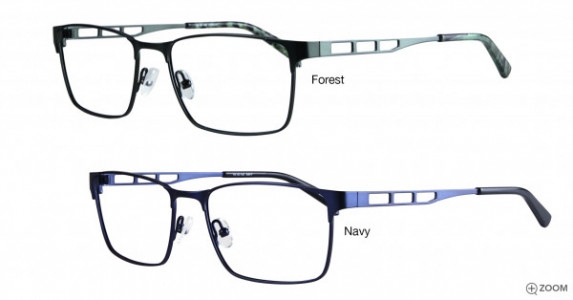Bulova Coney Island Eyeglasses, Forest