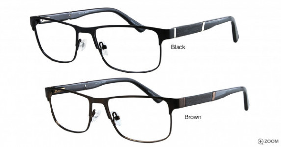 Richard Taylor Carver Eyeglasses, Brown