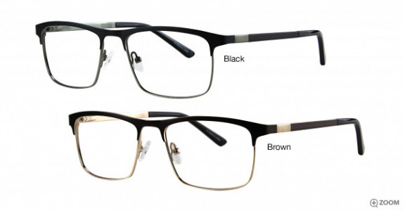 Richard Taylor Ernest Eyeglasses, Black